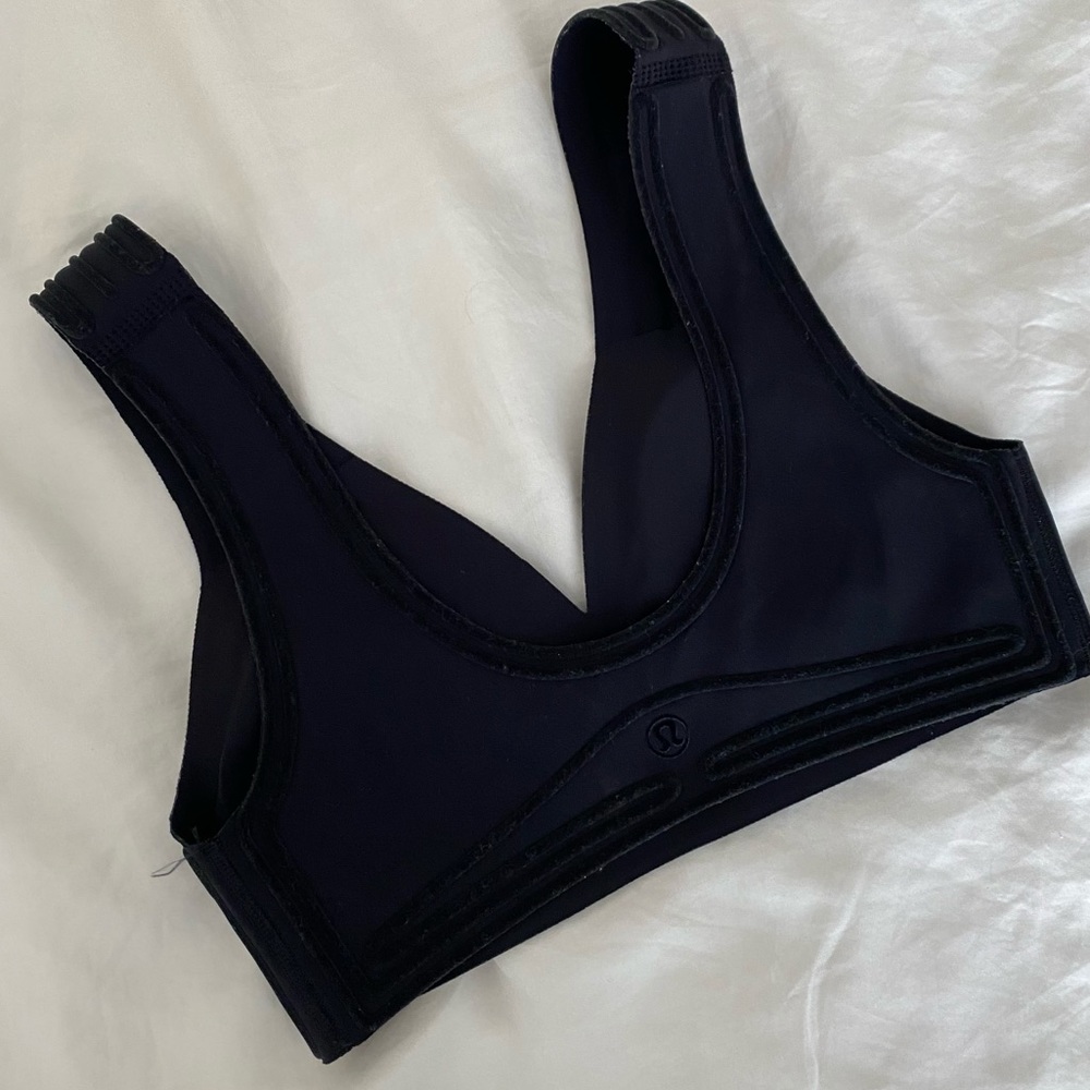 Lululemon Black Get In Line Bra View 2